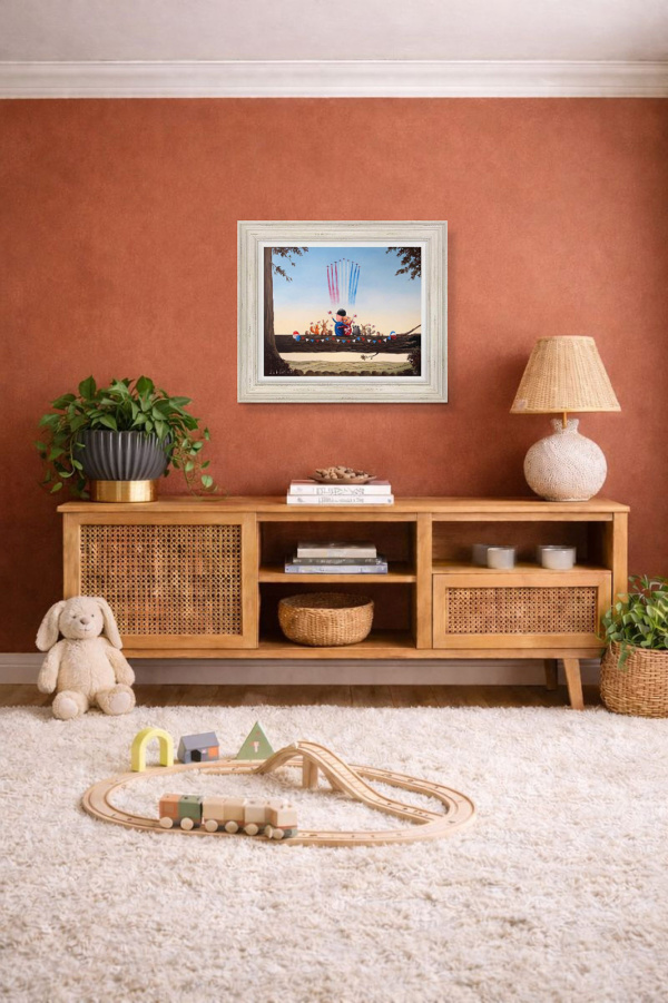 Jubilation by Michael Abrams, limited edition print, in room