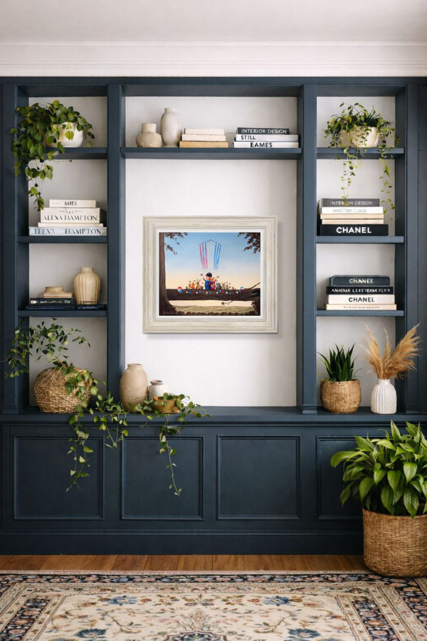 Jubilation by Michael Abrams, limited edition print, in room