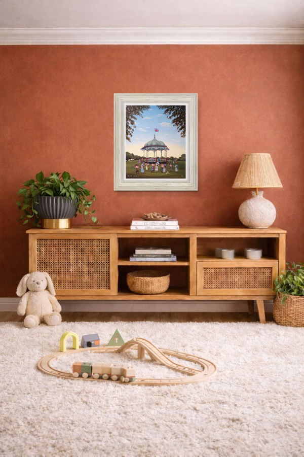 Good Times by Michael Abrams, limited edition print, in room
