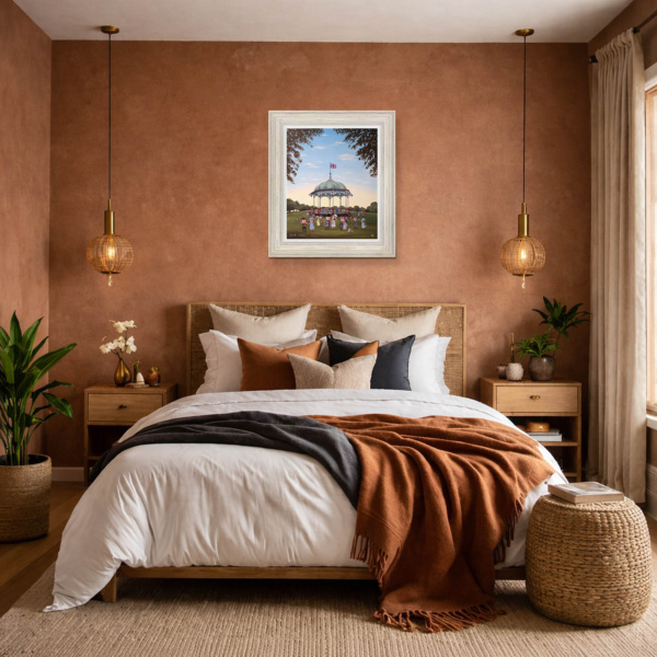 Good Times by Michael Abrams, limited edition print, in room