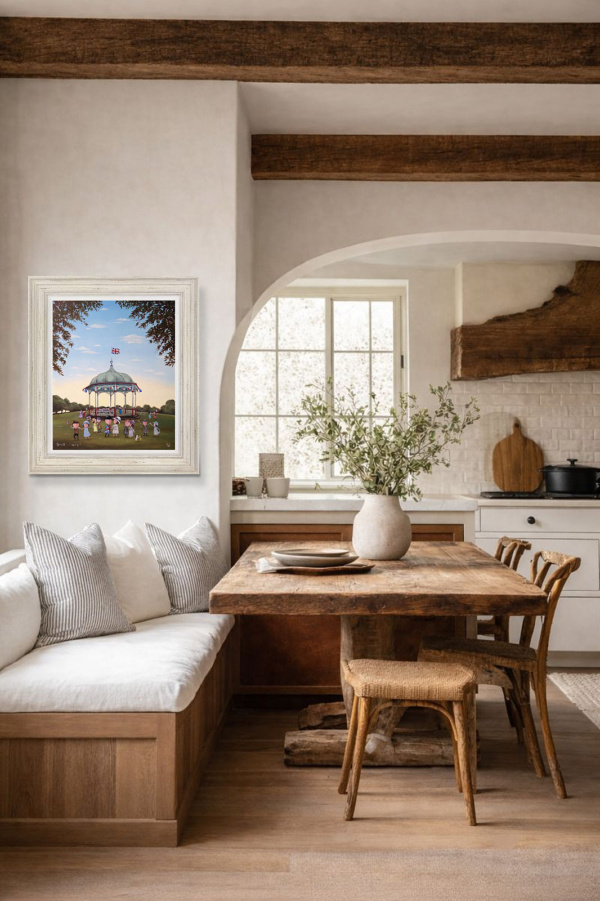 Good Times by Michael Abrams, limited edition print, in room