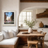 Celebrate by Michael Abrams, limited edition print, in room