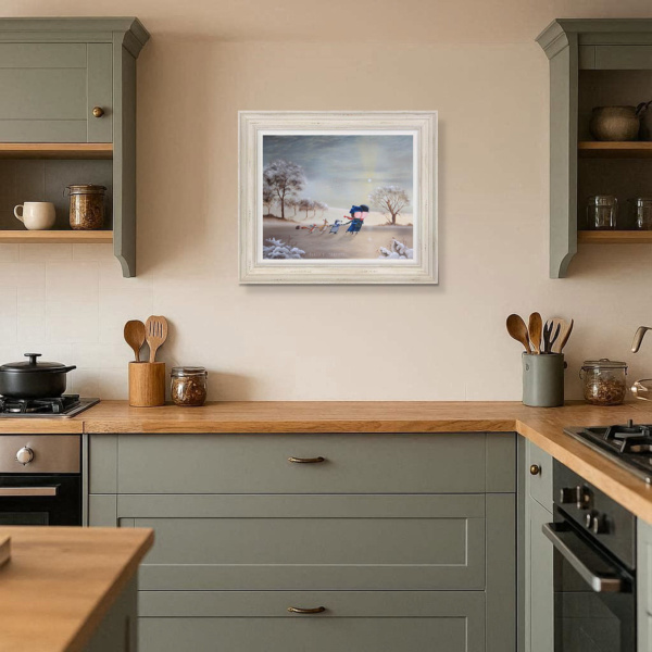Perfect Harmony by Michael Abrams, limited edition print, in room