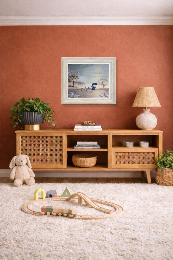 Perfect Harmony by Michael Abrams, limited edition print, in room