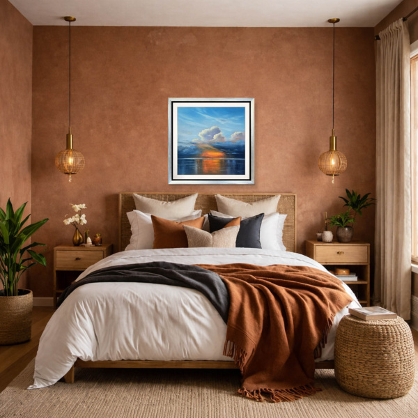 Glow From Within by Ben Payne, limited edition print, in room