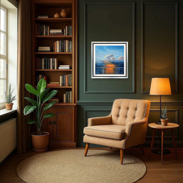 Glow From Within by Ben Payne, limited edition print, in room