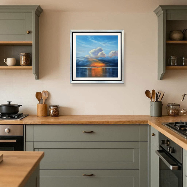 Glow From Within by Ben Payne, limited edition print, in room