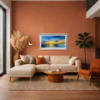 Low Sun To The West by Ben Payne, limited edition print, in room