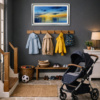 Low Sun To The West by Ben Payne, limited edition print, in room