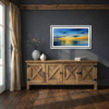 Low Sun To The West by Ben Payne, limited edition print, in room