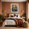 City Sonata by Andrei Protsouk, limited edition print, in room