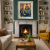 City Sonata by Andrei Protsouk, limited edition print, in room