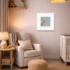 Yorkie, Yorkshire Terrier by Nicky Litchfield, limited edition print, in room