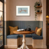 Brief Encounter, Hares by Nicky Litchfield, limited edition print, in room
