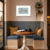 Brief Encounter, Hares by Nicky Litchfield, limited edition print, in room