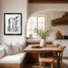 On Guard – Sketch by Andrei Protsouk, limited edition print, in room
