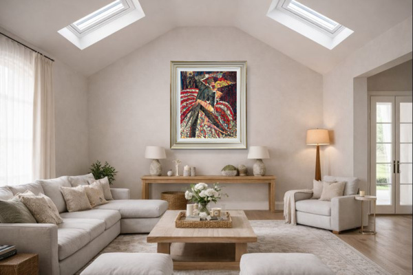 Tango Margaritta by Andrei Protsouk, limited edition print, in room