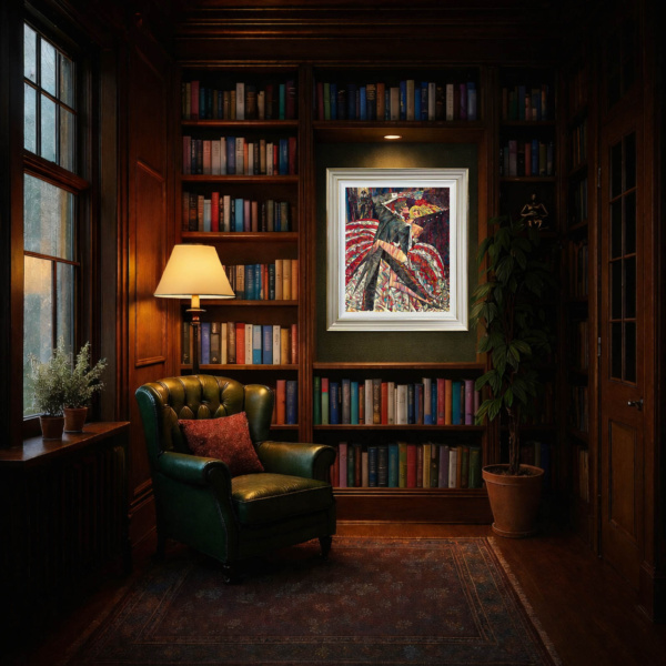 Tango Margaritta by Andrei Protsouk, limited edition print, in room