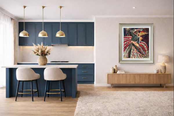 Tango Margaritta by Andrei Protsouk, limited edition print, in room