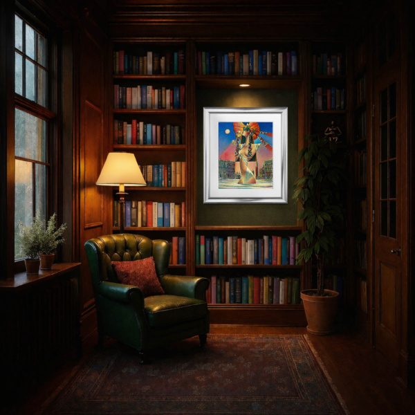 Voluptuous Venice by Andrei Protsouk, limited edition print, in room
