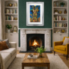 Paris Nights by Andrei Protsouk, limited edition print, in room