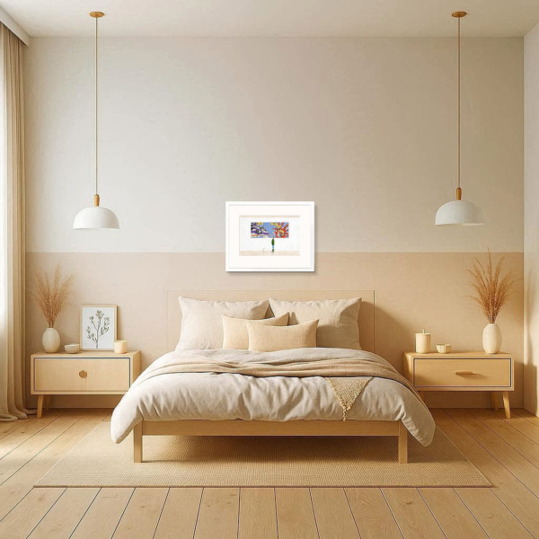 Double Whammy by Chris Ross Williamson, limited edition print, in room