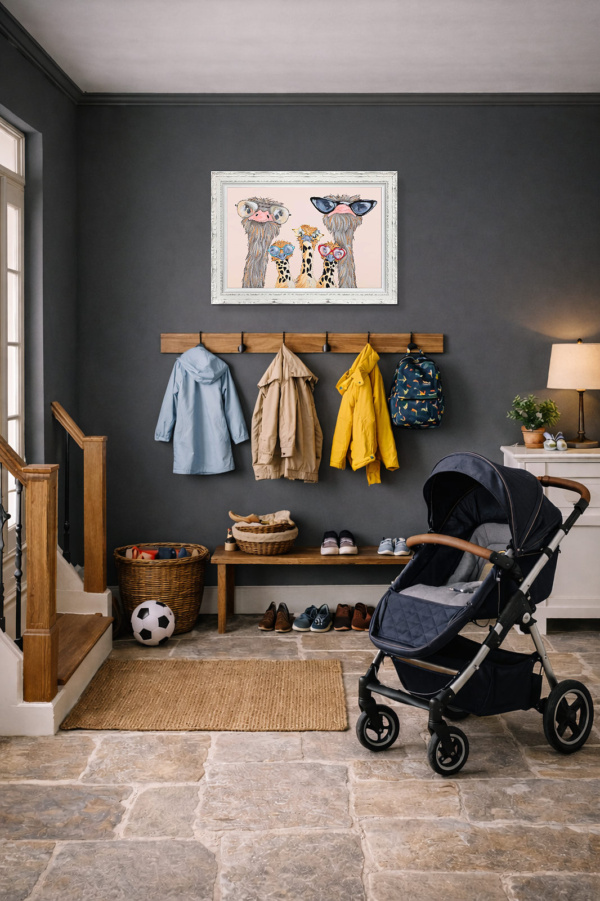 Summer Holiday by Amy Louise, limited edition print, in room