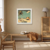 Beach Life by Leander, limited edition print, in room