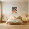 Home Sweet Home by Leander, limited edition print, in room