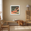 Home Sweet Home by Leander, limited edition print, in room