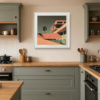 Home Sweet Home by Leander, limited edition print, in room