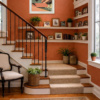 Home Sweet Home by Leander, limited edition print, in room