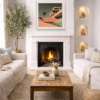 Home Sweet Home by Leander, limited edition print, in room