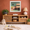 Family Pool by Leander, limited edition print, in room