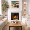 Family Pool by Leander, limited edition print, in room