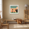 Summer Sunshine by Leander, limited edition print, in room