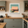 Welcome Home by Leander, limited edition print, in room