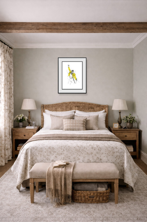 A Kind Of Magic by Scott Tetlow, limited edition print, in room
