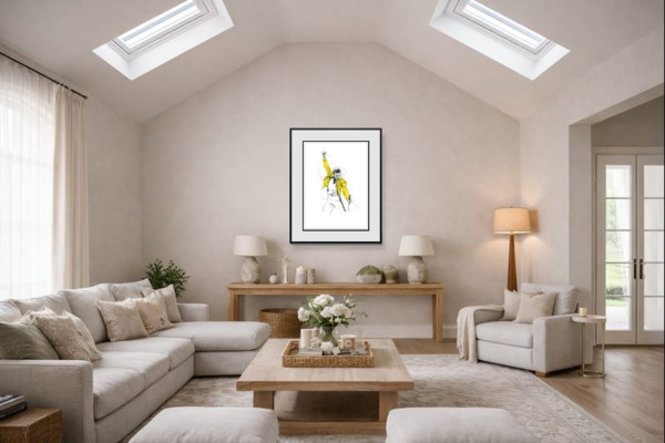 A Kind Of Magic by Scott Tetlow, limited edition print, in room