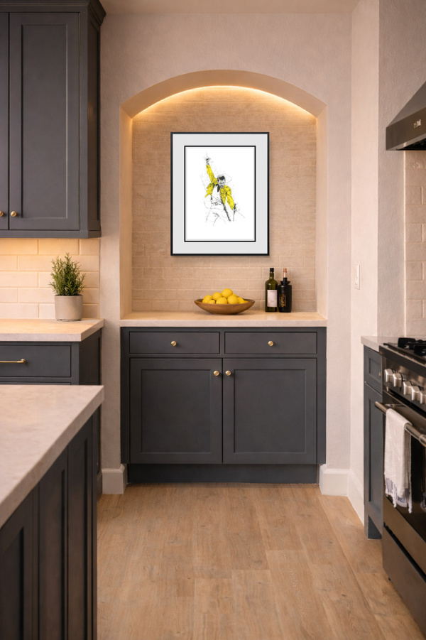 A Kind Of Magic by Scott Tetlow, limited edition print, in room