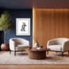 Let’s Rock The House by Scott Tetlow, limited edition print, in room