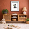 You Looking At Me? by Scott Tetlow, limited edition print, in room