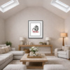 Alas by Scott Tetlow, limited edition print, in room