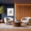 Alas by Scott Tetlow, limited edition print, in room
