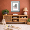 Alas by Scott Tetlow, limited edition print, in room