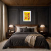 1962 – Dr. No by Linda Charles, limited edition print, in room