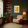 1962 – Dr. No by Linda Charles, limited edition print, in room