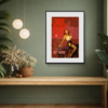 1963 – From Russia With Love by Linda Charles, limited edition print, in room