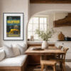 1964 – Goldfinger by Linda Charles, limited edition print, in room