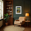 1964 – Goldfinger by Linda Charles, limited edition print, in room